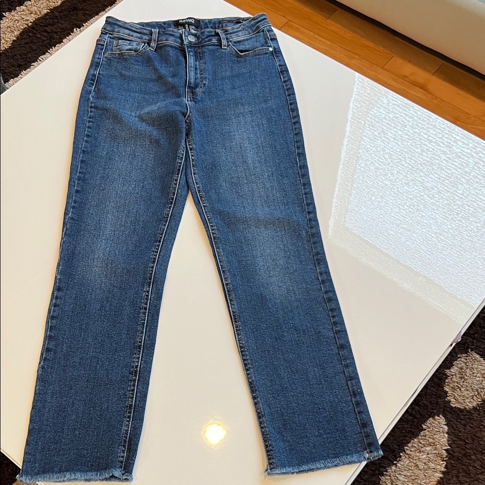 Buffalo David Bitton Ramsey semi high rise slim straight jeans